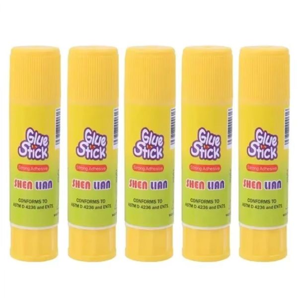 5-Pack High-Strength Glue Sticks - 36g, Strong Hold for School &amp; Office