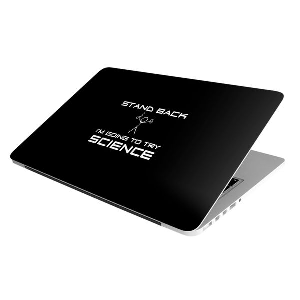 Laptop Skin/Sticker - Stand Back Science