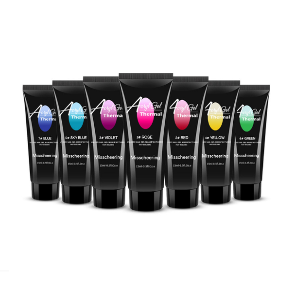 Mischeering Temperature Colour Change Poly Gel Set