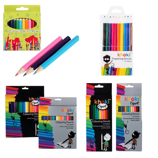 Soft Lead Pencils, Pencil Crayons, Retractable &amp; Pencils Crayons