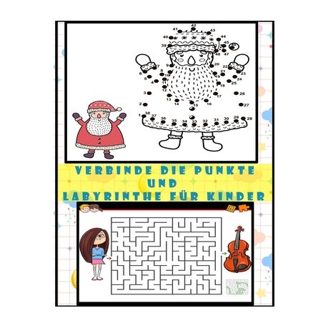 Verbinde Die Punkte Und Labyrinthe F R Kinder Von Punkt Zu Punkt Und Labyrinth R Tsel F R Kinder Malbuch F R Kinder Ab 3 Jahren Buy Online In South Africa Takealot Com