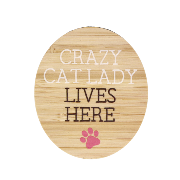Magnet - Crazy Cat Lady lives here