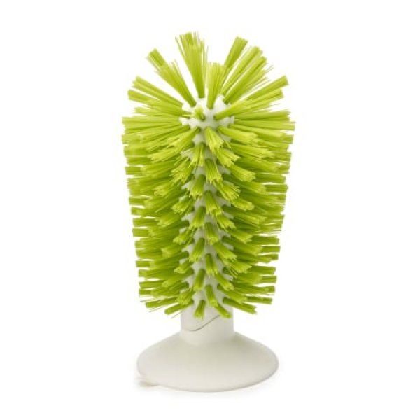 Brush-up -in-Sink Brush with Silicone Suction Cup