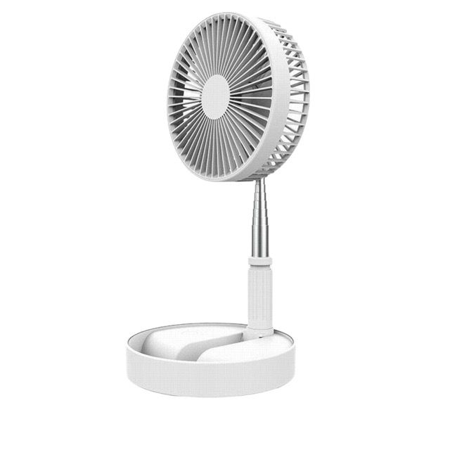 Folding Portable Telescopic Floor/USB Desk Fan with 1080mAh | Shop ...