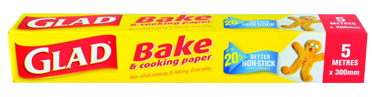 Glad® Bake & Cooking Paper 300mm x 5m - Glad RSA