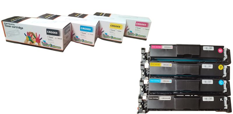 Vivid Colours Compatible with Canon 069 Multipack set
