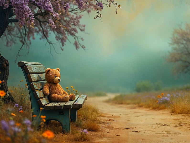 Modern Canvas Wall Art Home Decor - A little Friend