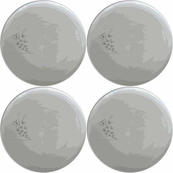 Swarm Delicate Butterflies Dinner Plate Set of 4 - Range 1