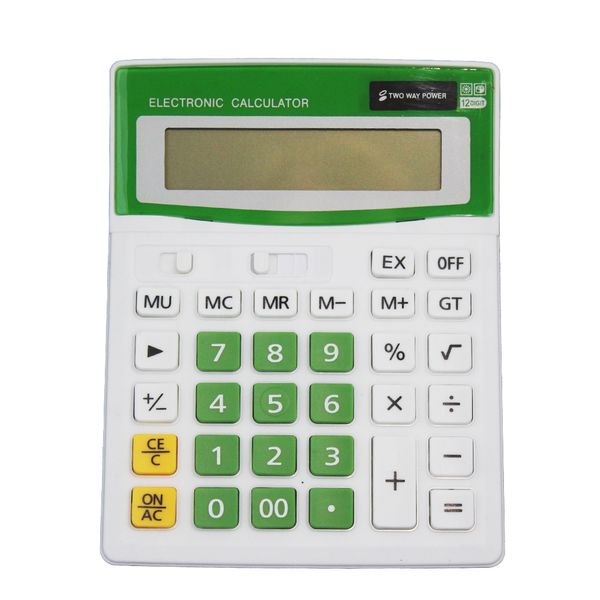 Large Green Desktop Calculator