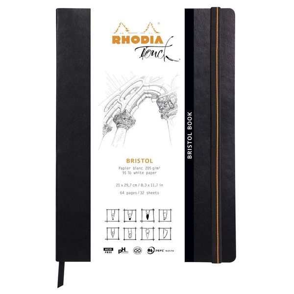Rhodia Touch A4 Bristol Book