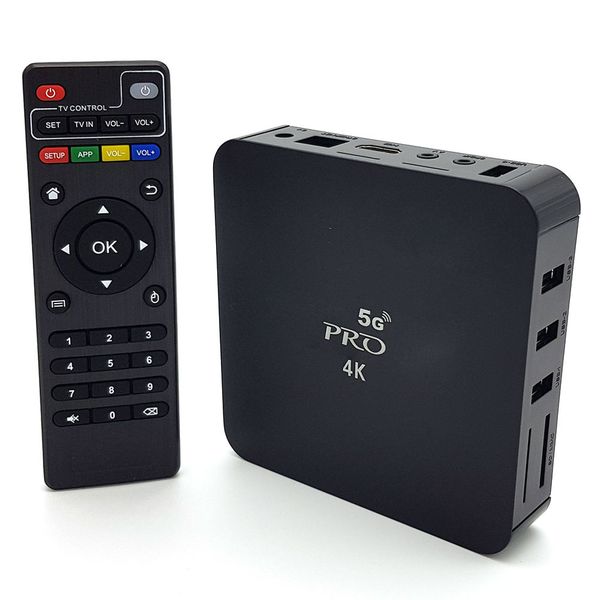 Android TV Box 4K 5G Android 10.1 4G+64G TV Box