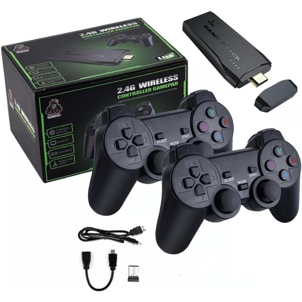 M8 home wireless game console 2.4G wireless classic retro double arcade TV