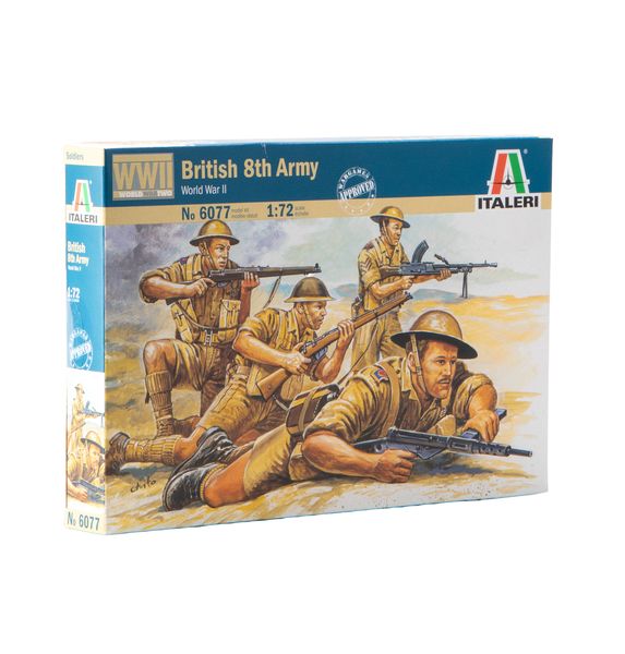Italeri 1/72 WWII British 8th Army Plastic Model Kit