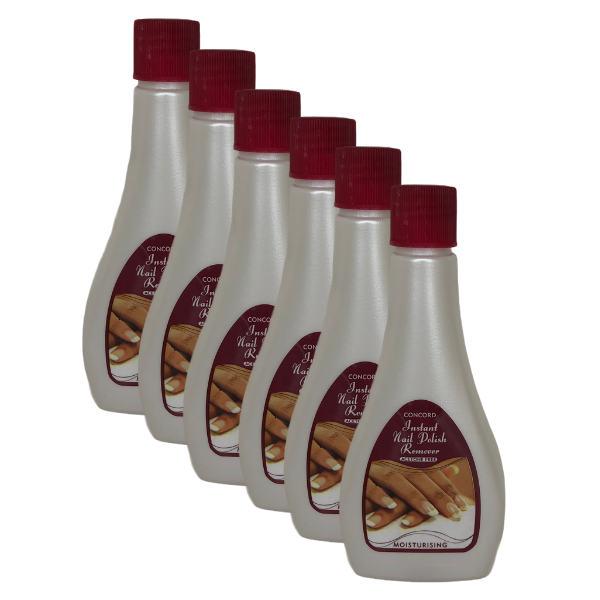 Instant Nail Polish Remover - Acetone Free - 100ml - 6 Pack