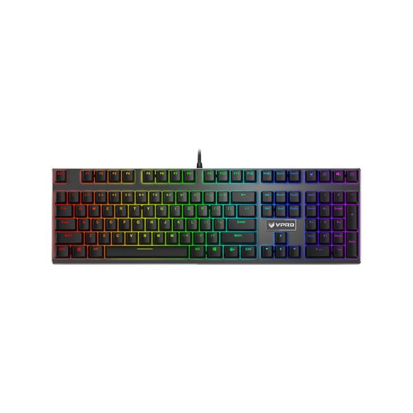 Rapoo Wired Gaming Keyboard V720rgb Black