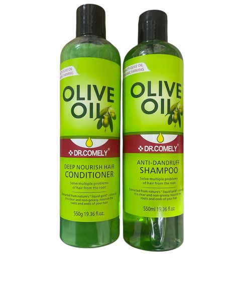 Olive Oil Anti Dandruff Shampoo and Conditioner Set