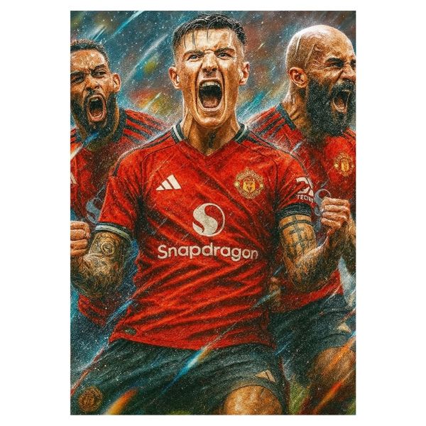 United's New Boys On The Block - A1 Poster