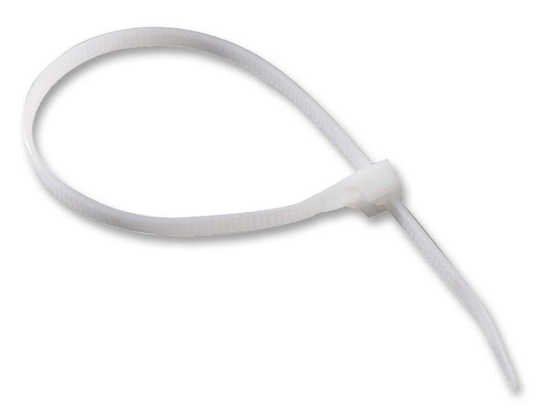 Multicomp Pro (SPC35209.) Cable Tie, Nylon 6.6 (Polyamide 6.6), Natural