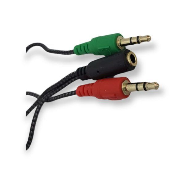 AB-S679 Male To 2 Female 3.5mm Splitter Cable