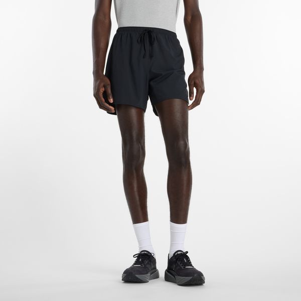 New Balance Men's Athletics Run 5-Inch Shorts - Black
