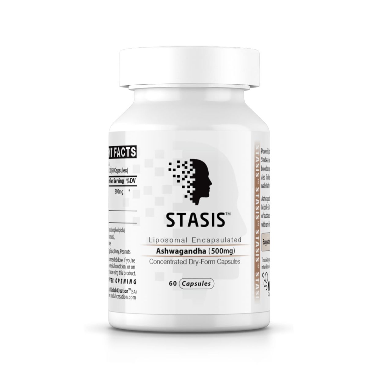 Stasis Liposomal Ashwagandha (500mg) 60 Capsules | Shop Today. Get it ...