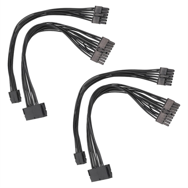 2Set/Lot Atx Adapter Power Cable For Hp Z440 Z640 Motherboard