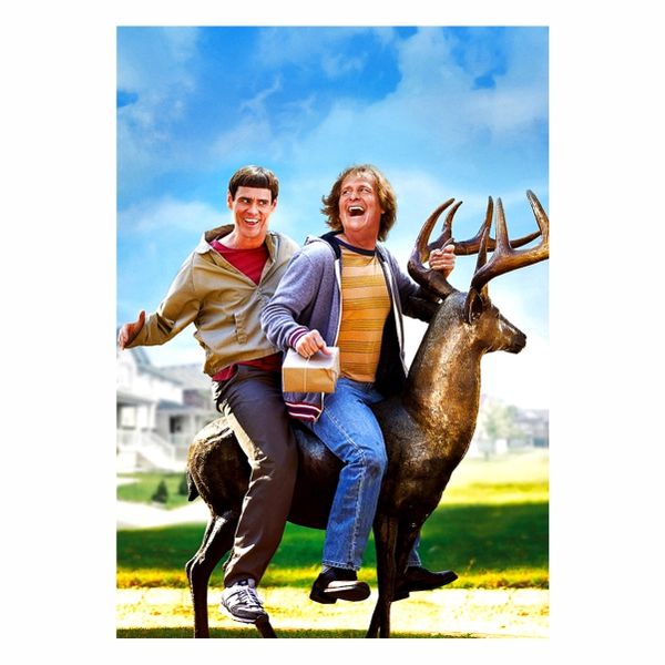 Riding High like Santa Dumb and Dumber - A1 Poster