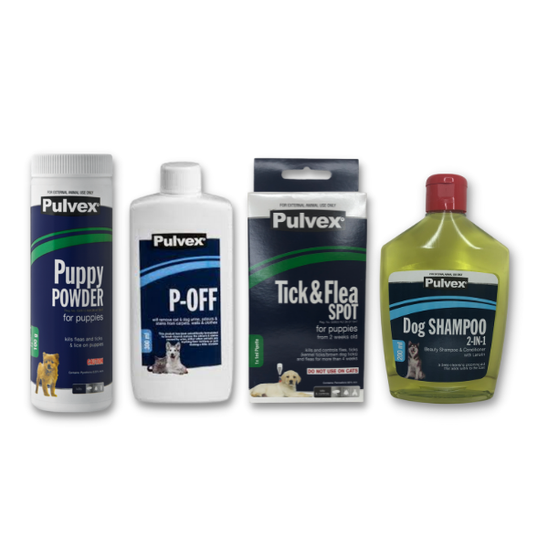 Pulvex Puppy Skin Care Combo