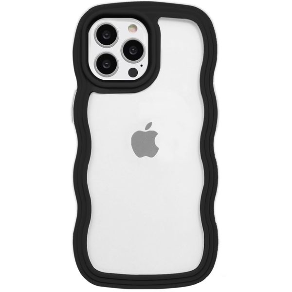 Phone Case Compatible With IPhone 11 Pro, Wave Edge Design