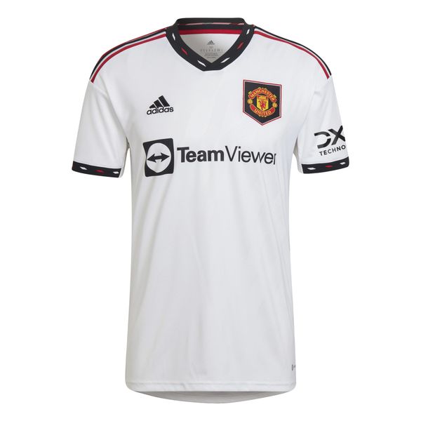 adidas Men's 22/23 Manchester United Away Jersey - White