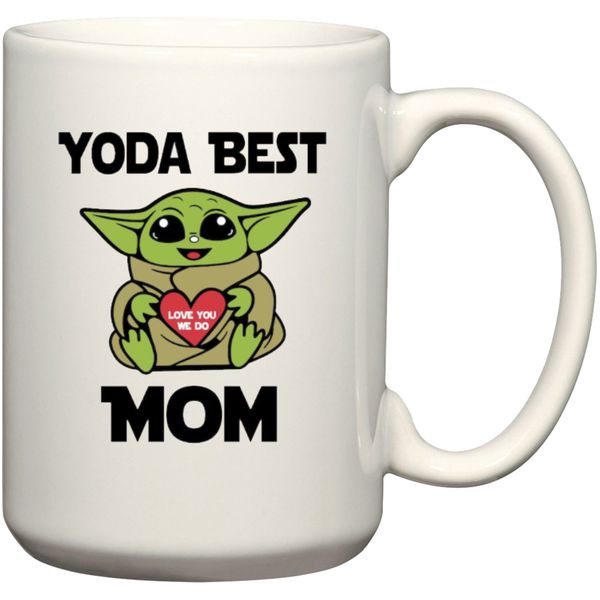 Yoda Best Mom Love You We Do Star Wars Gift Coffee Mug