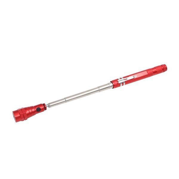 LED Torch with Adjustable Handle and Magnet Tip Tool