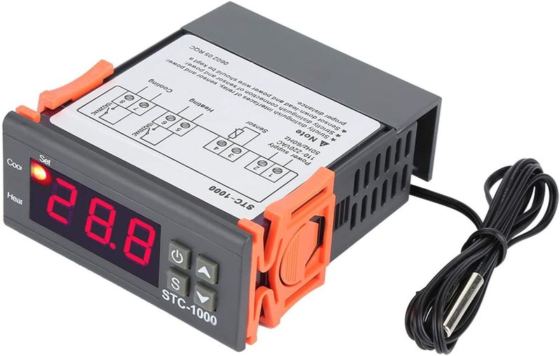 12V STC-1000 Digital Temperature Controller Temp Sensor Electric Thermostat