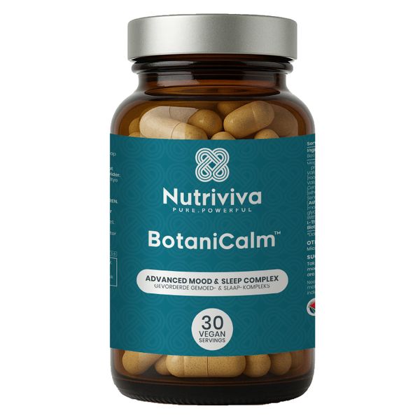NutriViva BotaniCalm Advanced Mood, Stress &amp; Sleep Complex