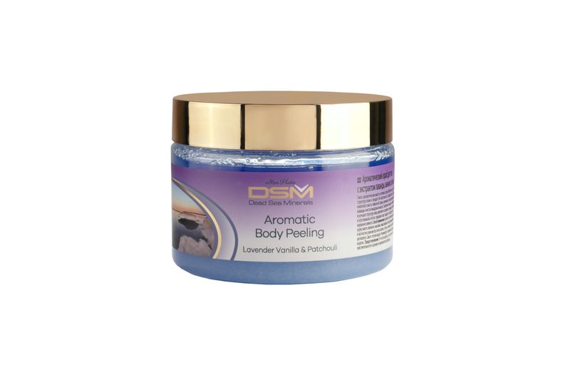 Aromatic Body Peeling - Lavender, Vanilla and Patchouli 330ml