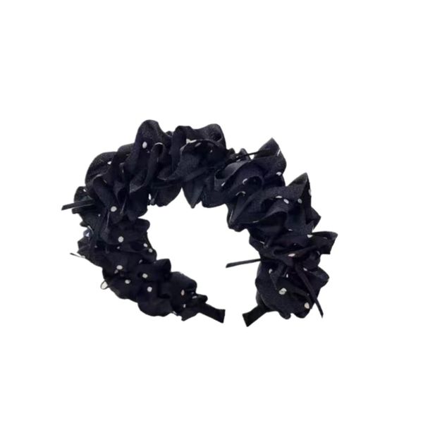 Polka Dot Bow Hairband for Women #1