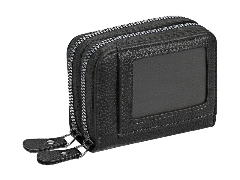 Credit Card Holder Wallet, Rfid Blocking Leather Small Wallet For Women