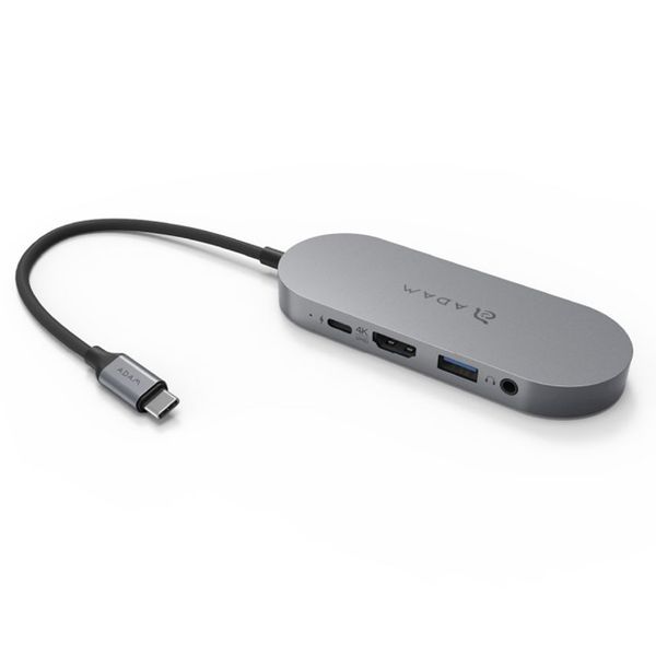 Adam Elements CASA Hub S USB-C 3.1 5-in-1 Hub With 960GB SSD - Space Grey