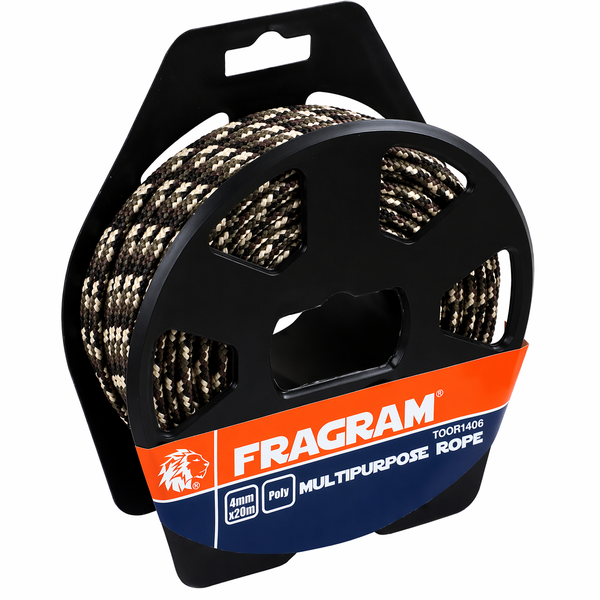 Fragram Multi Purpose Braided Rope 4mmx20m Toor1406