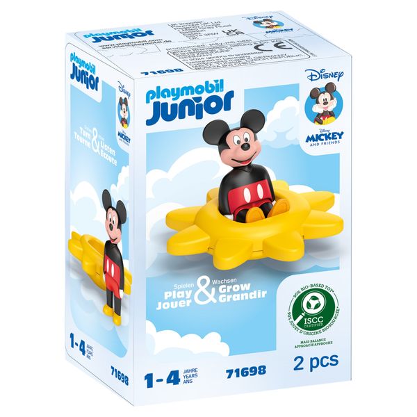 Playmobil Mickey Mouse's Spinning Sun with Rattle Feature (2 Pieces)