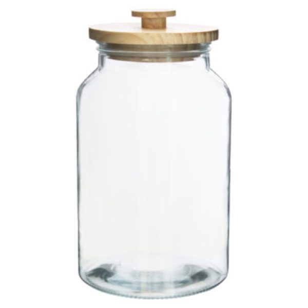 Cookie Jar with Wooden Lid 3800ml