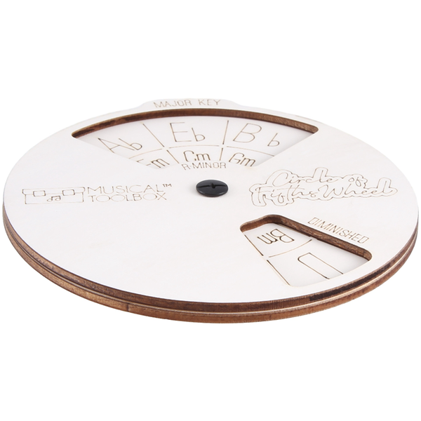 Wooden Melody Tool, Circle of Fifths for Musicians to Readily Find Chord