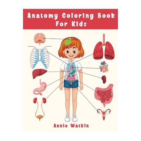 Anatomy Coloring Book For Kids Fun Coloring Page Organ For Grades K 3 Human Body Organ For Toddler 4 8 Years Old Buy Online In South Africa Takealot Com