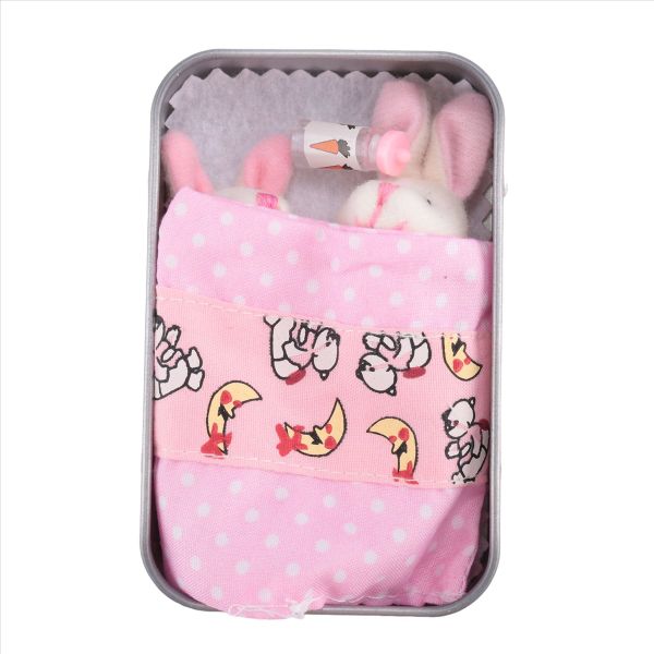 Easter Bunny Stuffed Animal Little Pocket Rabbit Little Bunny Toys B