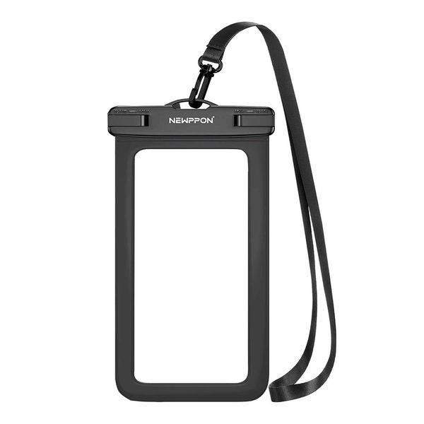 Waterproof Bag Case Halter Touch Screen Rope Transparent Swim