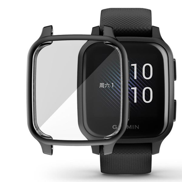 Full TPU Protective Case for Garmin Venu Sq - Black
