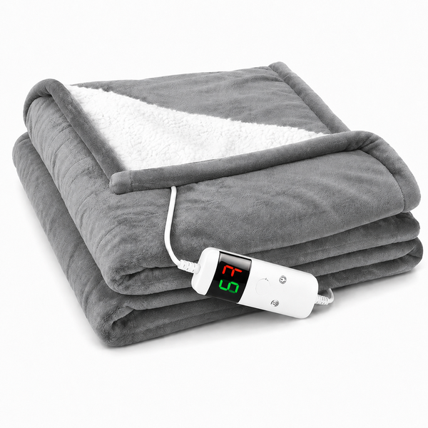 MTG Heated Soft Flannel Electric Blanket 180x130-85W