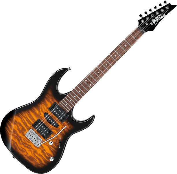 Ibanez GRX70QA-SB Electric Guitar Quilted Maple Sunburst