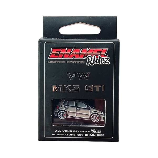 VW Mk5 GTI Grey - Limited Edition Die-Cast Enamel Keychain