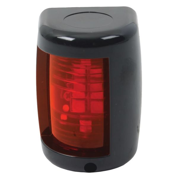 Red LED Port Light for Boats - Small (Black)